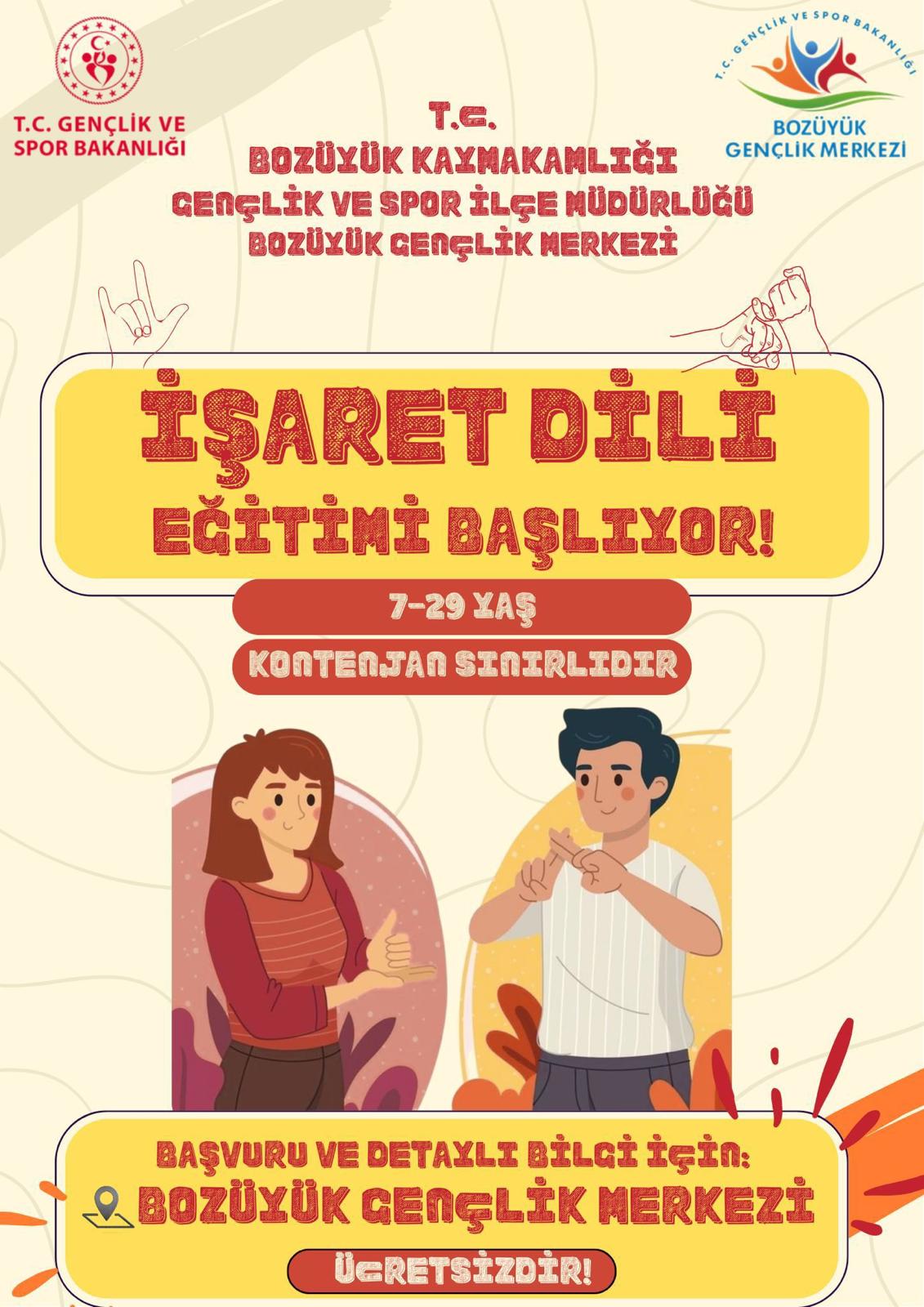 İşaret Dili Eğitimi Başlıyor